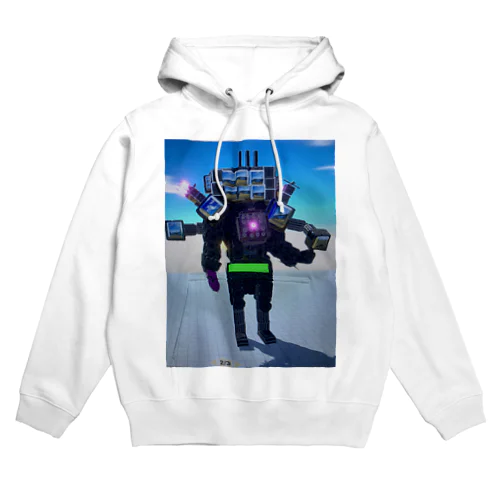 アップグレード・タイタンラージテレビマン Hoodie