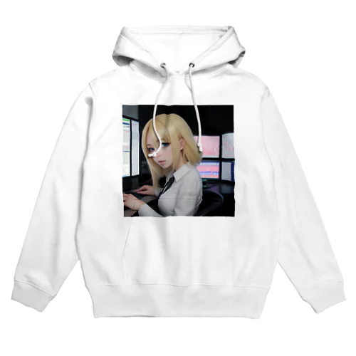 投資家女子 Hoodie