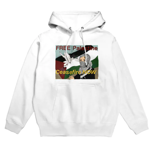 パレスチナ即時停戦 Hoodie