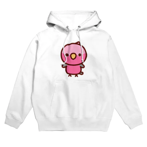 モモイロインコ Hoodie