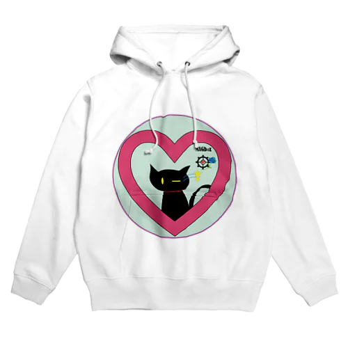 magboxシリーズ　～ウィンク黒猫～ Hoodie