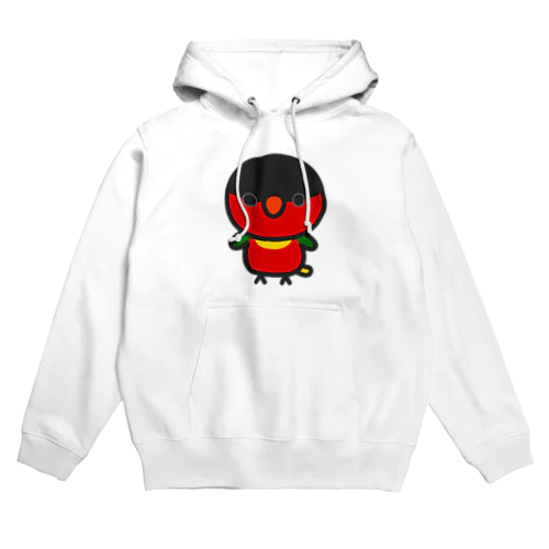 ヨダレカケズグロインコ Hoodie