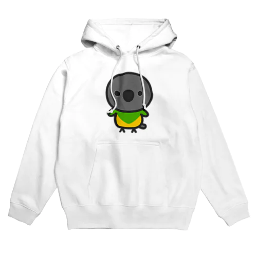 ネズミガシラハネナガインコ Hoodie