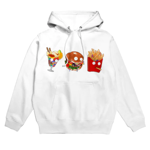 カロリー万歳（文字なし） Hoodie