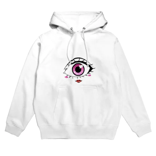 単眼ちゃんピンク Hoodie