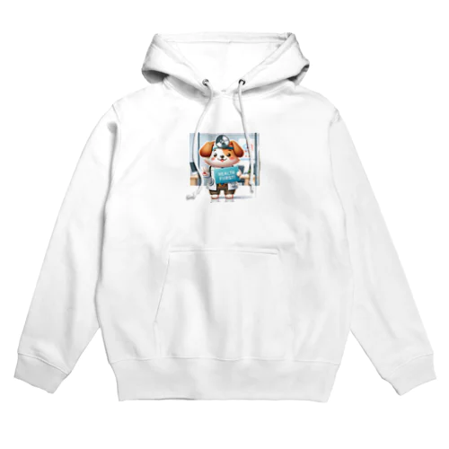 健康第一の犬 Hoodie