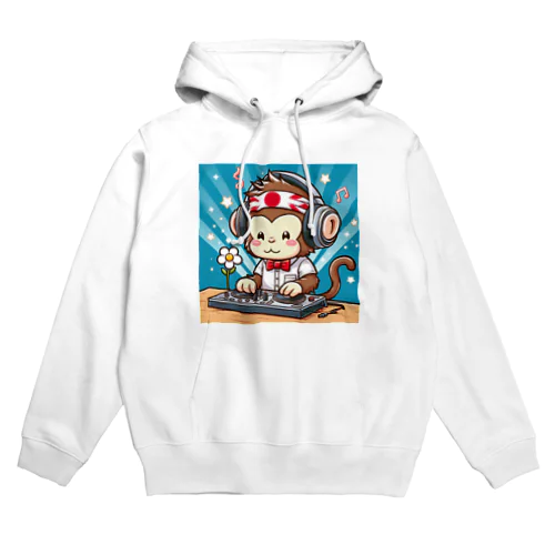 日本猿のDJ Hoodie