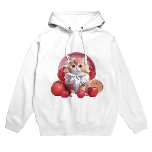 果物と子猫 Hoodie