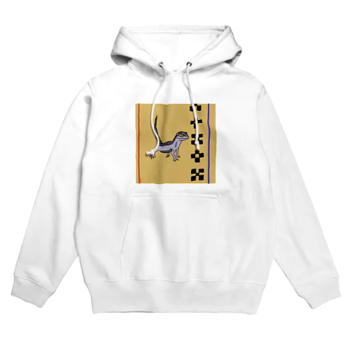 紅型シリーズ　クロイワトカゲモドキ Hoodie