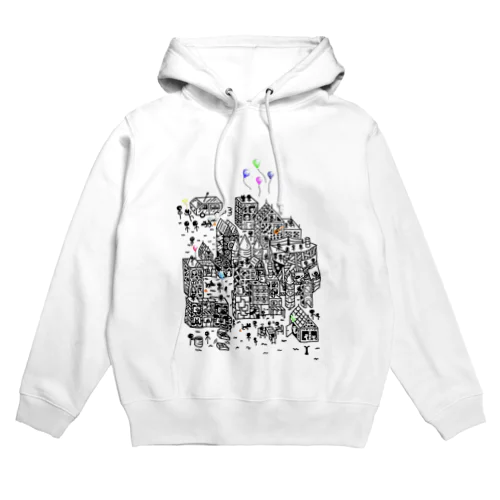 棒人間の空間 Hoodie