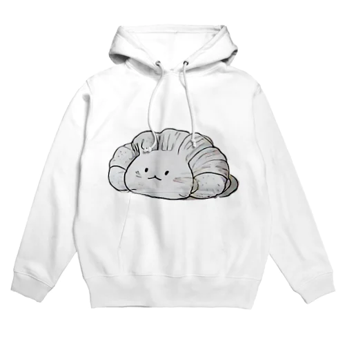 クロワッサンねこ Hoodie