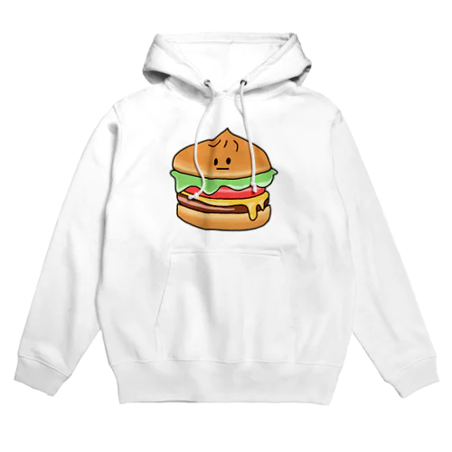 ハンバーガーになってしまった肉まん Hoodie