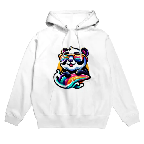 サーフパンダ_Blue SHORELINE Hoodie