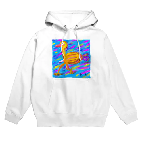 アートなダチョウ Hoodie