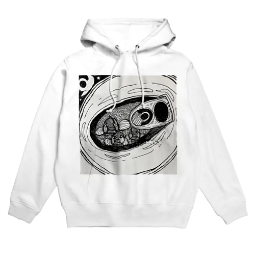 缶の中の魚たち Hoodie