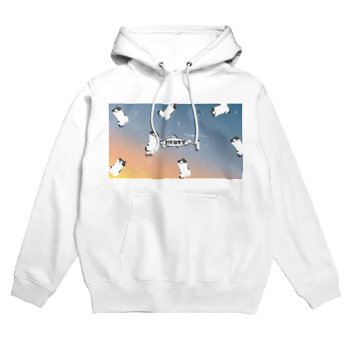 野良猫食堂のアイドル猫パンちゃん Hoodie