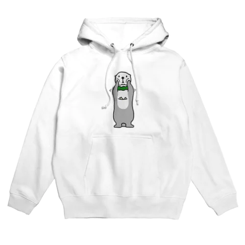 ラッコのしおたん おててちめたい（グレー） Hoodie