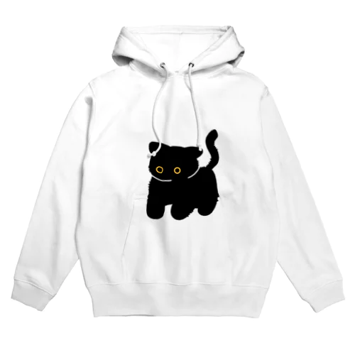 威嚇黒猫 Hoodie