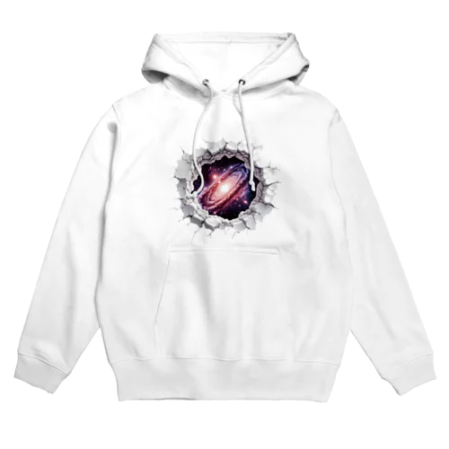 トリックアート「宇宙」 Hoodie