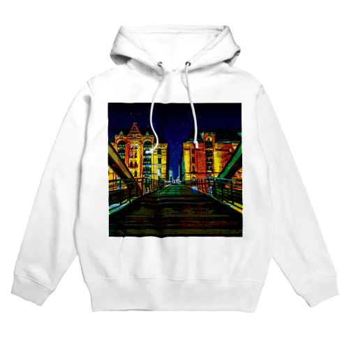 ドイツ シュパイヒャーシュタットの夜 Hoodie