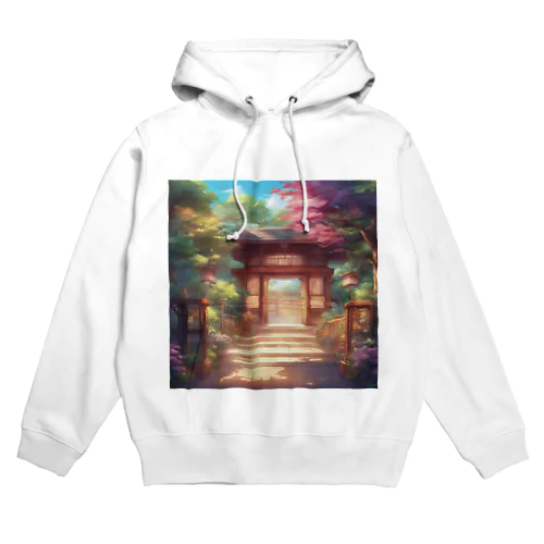 【風景】寺院 Hoodie