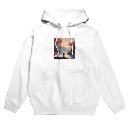 たたずむ人 Hoodie