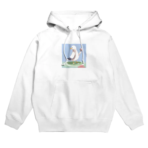 野球をする鴎 Hoodie