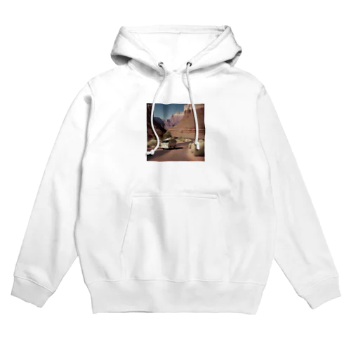 ピラミッド（エジプト）を旅するワーゲンバス Hoodie