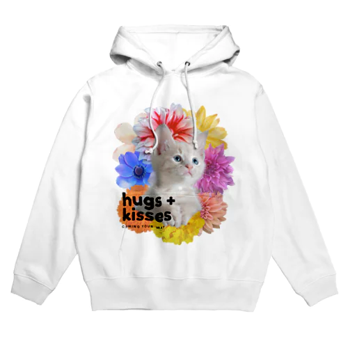 キスハグ！フラワーにゃんこ Hoodie