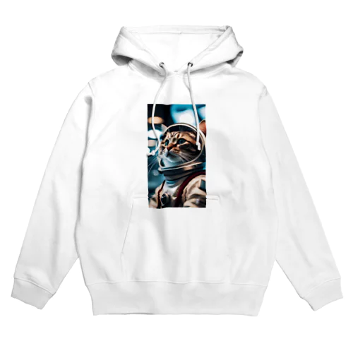 旅立つ宇宙猫 Hoodie