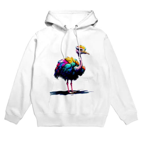 カラフルダチョウ Hoodie