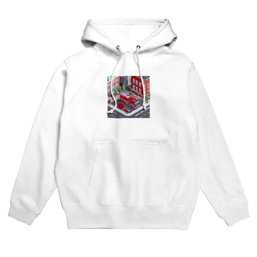 ダウンタウン・ファイアートラック Hoodie