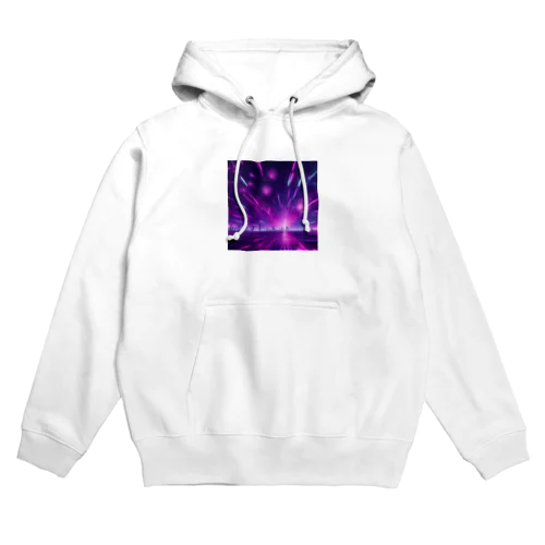 常に花火が打ち上げられている花火宇宙 Hoodie