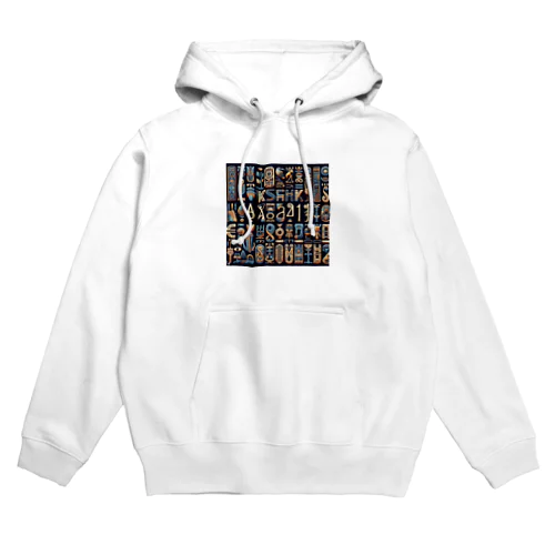 古代エジプト柄 Hoodie