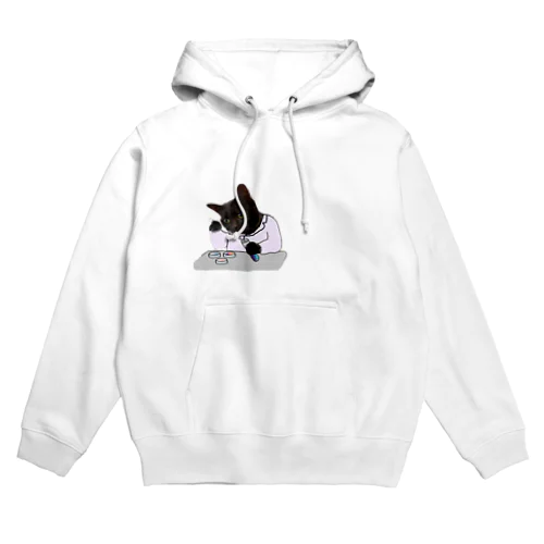 博士になった黒猫BIBI Hoodie