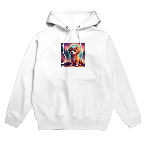 幻想的な犬 Hoodie