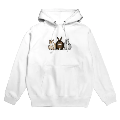 ぎゅぎゅっとうさぎさん Hoodie