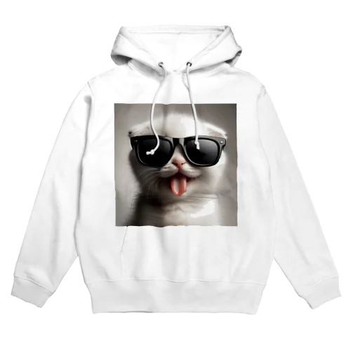 ベロ出しスコティッシュフォールド Hoodie