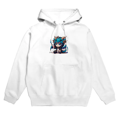 可愛いドラゴンのマスコット Hoodie