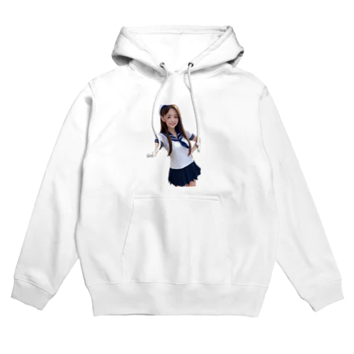 AI美女 Hoodie