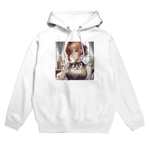 知的なAI美女 Hoodie