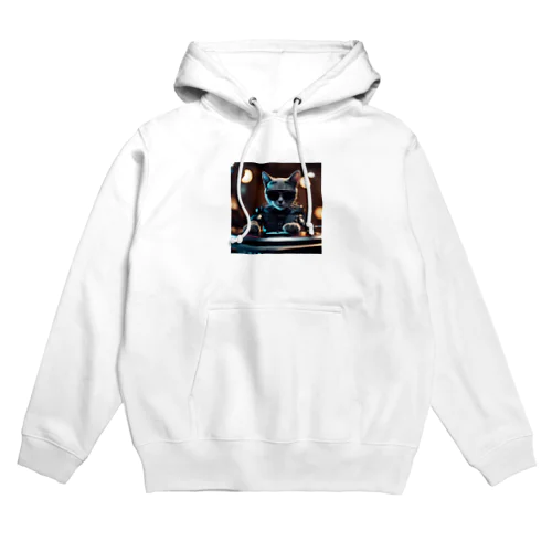 ミュージックプロデューサーロボキャット Hoodie