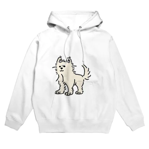 かわいいぬ(色付き Hoodie