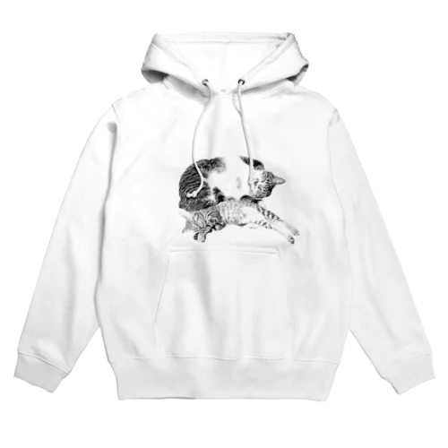 かわいい寝子　LOVE CAT Hoodie