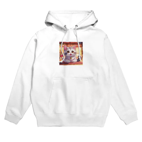 夕焼けにゃんにゃん Hoodie