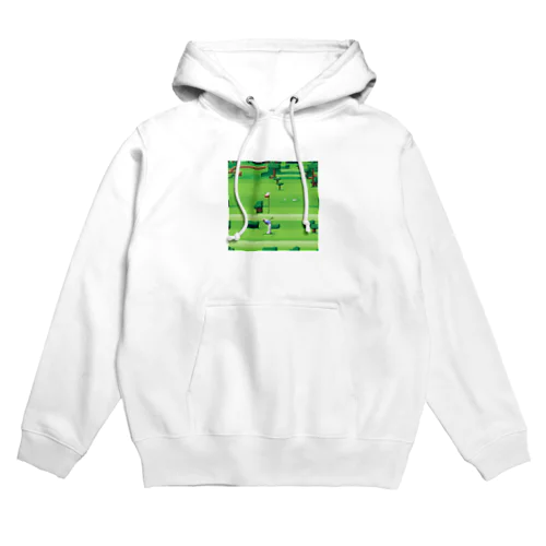 ゴルフをするゴリラ Hoodie