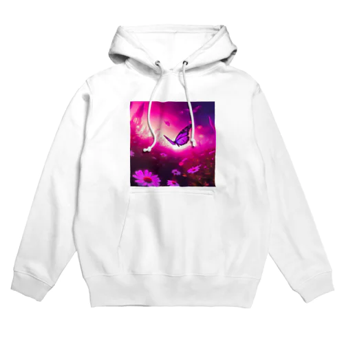 【Neon Animals】お花畑の蝶々🦋 Hoodie