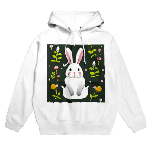 ウサギのおはようございます Hoodie