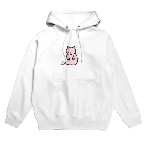お茶好きなぶたさん Hoodie