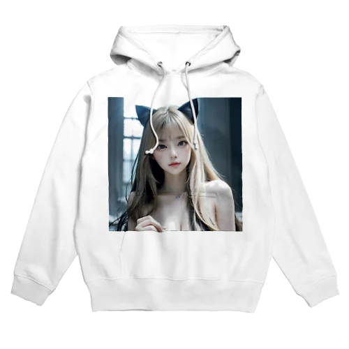 AI美女猫　ララ Hoodie